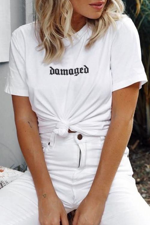 T-shirt Damaged