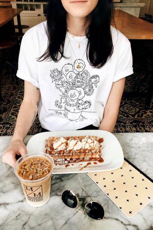 T-shirt Sunflowers Van Gogh