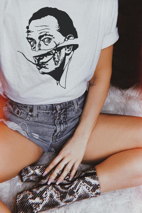 T-shirt Salvador Dali Time