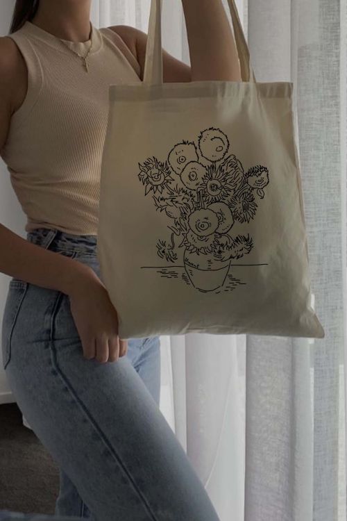 Torba eko Sunflowers Van Gogh
