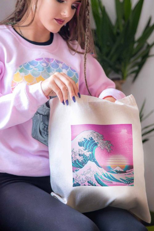 Torba eko Neon Hokusai