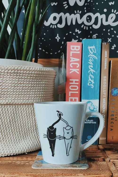 Kubek Latte Regular Moon Cats