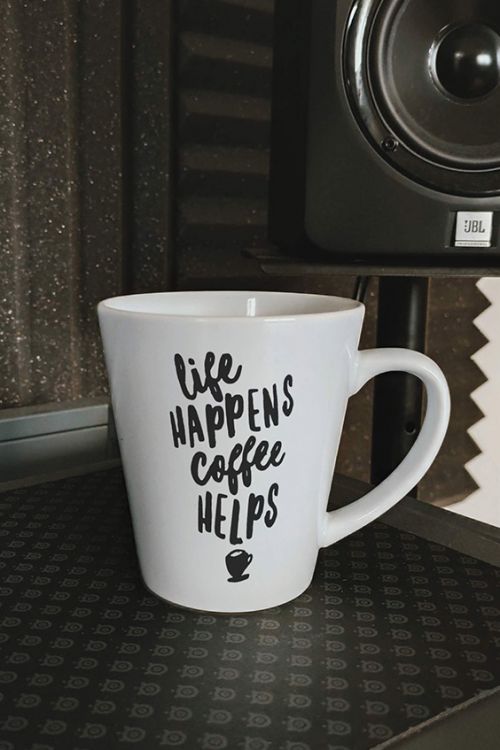 Kubek Latte Regular Coffee Helps 