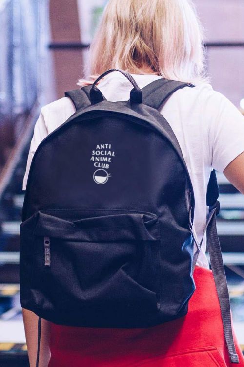 Plecak Simple Anti Social Anime Club