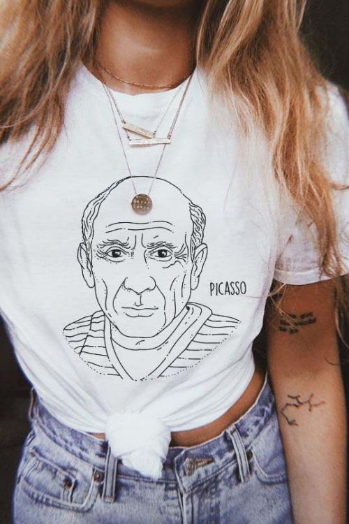 T-shirt Picasso Simple