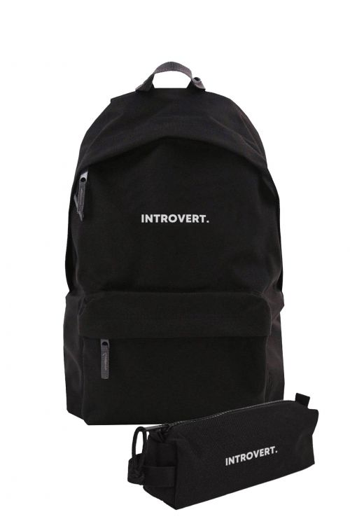 Zestaw Plecak Simple i piórnik Introvert