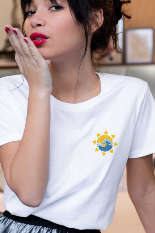 T-shirt Sun Waves