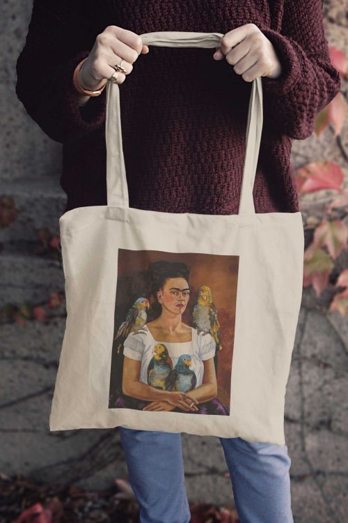 Torba eko Frida and Parrots