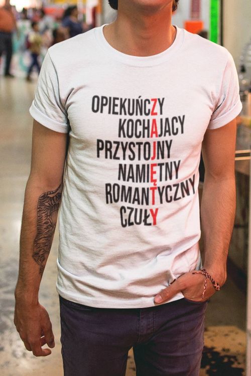 T-shirt Cechy Chłopaka