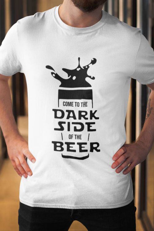 T-shirt Dark Side of the Beer