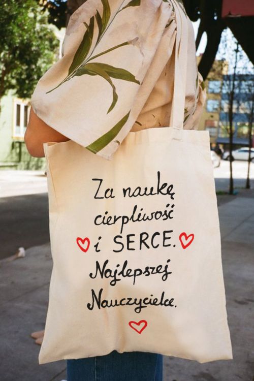 Torba eko Cierpliwość i Serce 