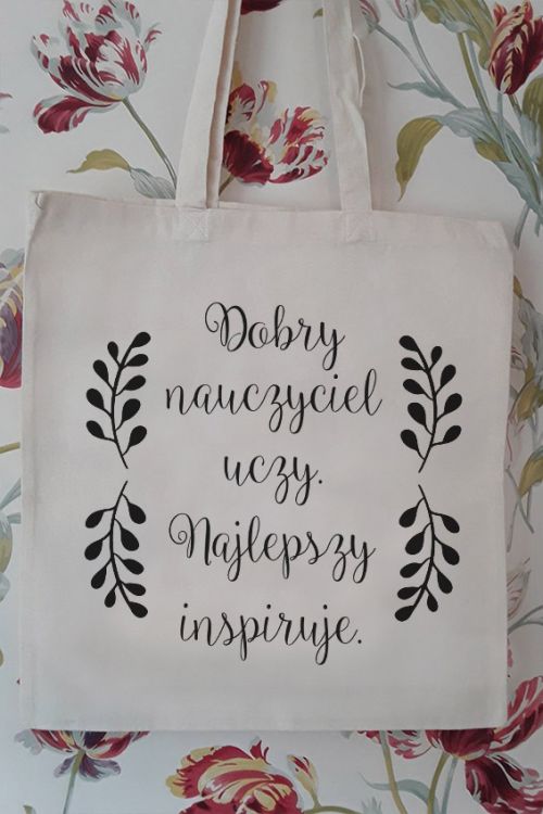 Torba eko Nauczyciel Inspiruje