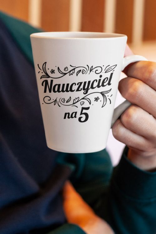 Kubek Latte Regular Nauczyciel na 5
