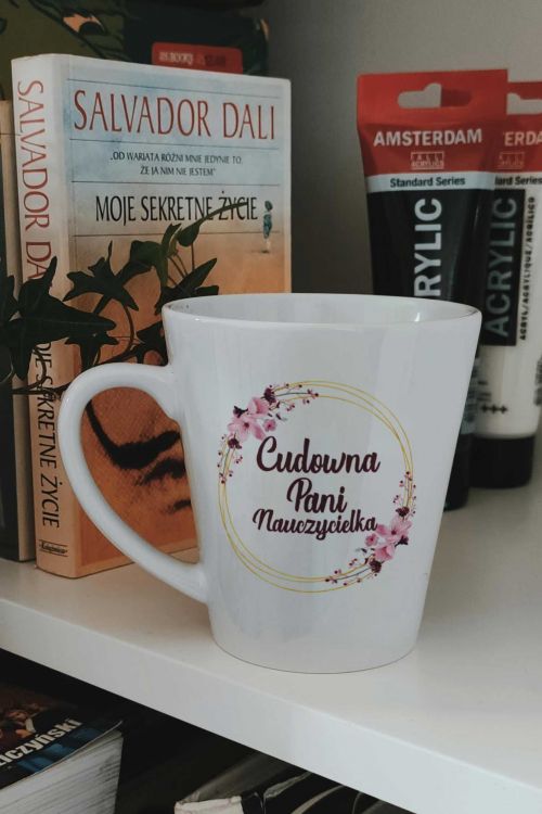 Kubek Latte Regular Cudowna Pani Nauczycielka