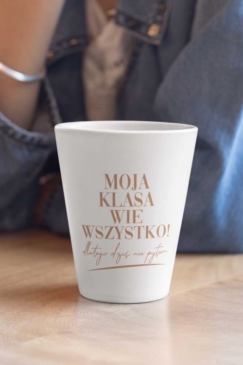 Kubek Latte Regular Dziś Nie Pytam 