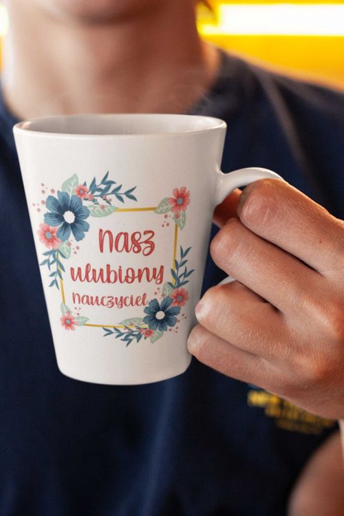 Kubek Latte Regular Nasz Ulubiony Nauczyciel Kwiaty