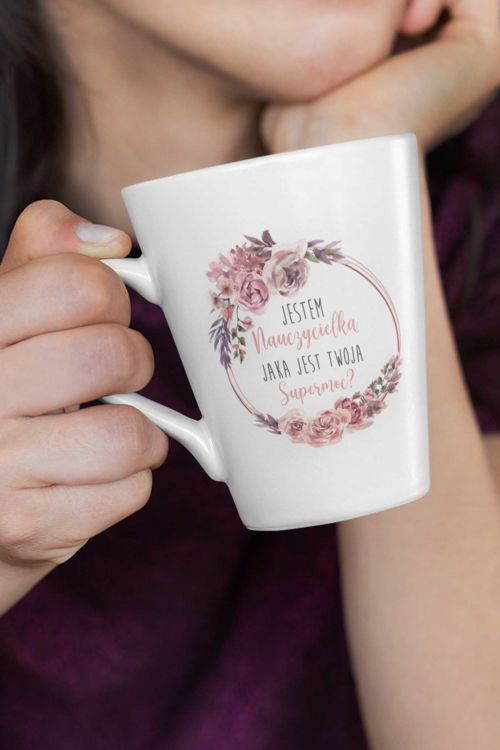Kubek Latte Regular Supermoc Nauczycielki 