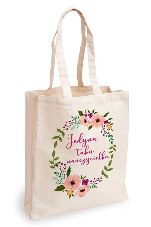 Torba Bawełniana Jedyna Taka Nauczycielka