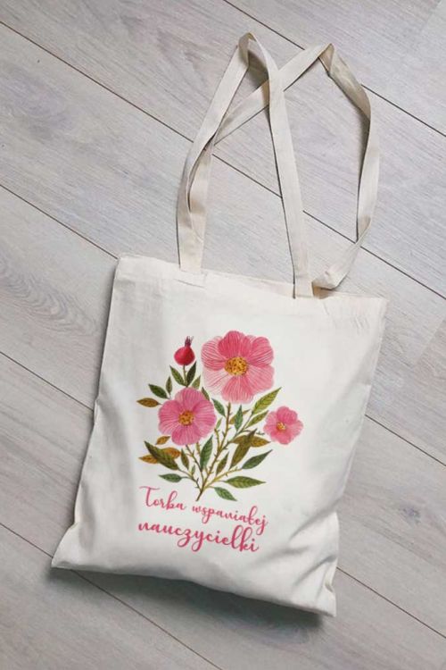 Torba eko Torba Wspaniałej Nauczycielki 