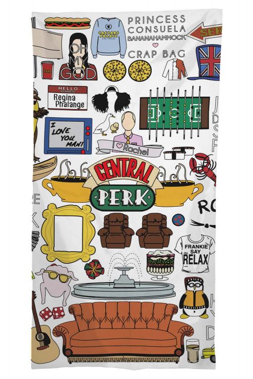Ręcznik Central Perk Doodle