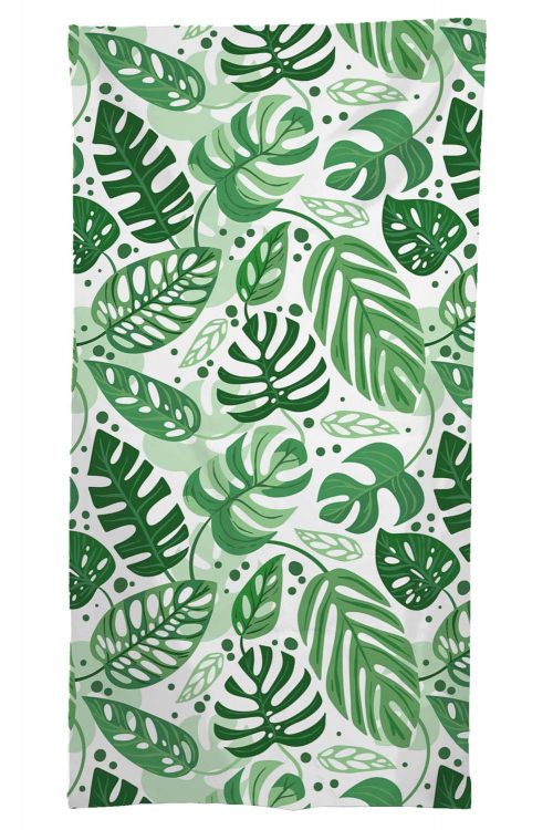 Ręcznik Monstera Green