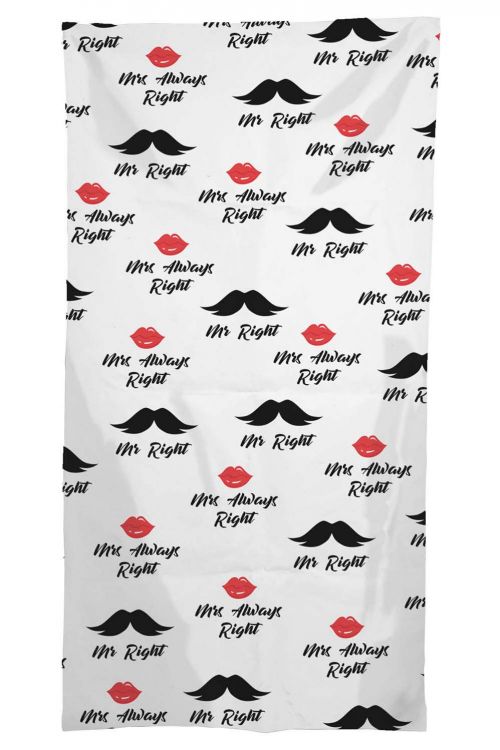 Ręcznik Mr Right Mrs Always Right