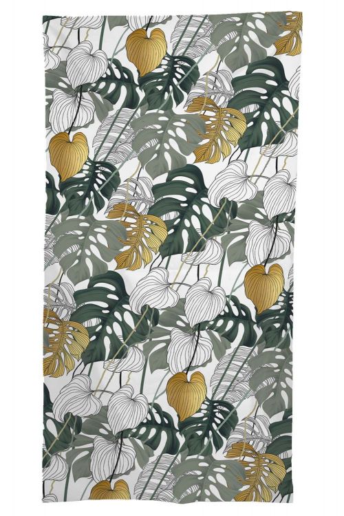 Ręcznik Tropical Gold Leaves