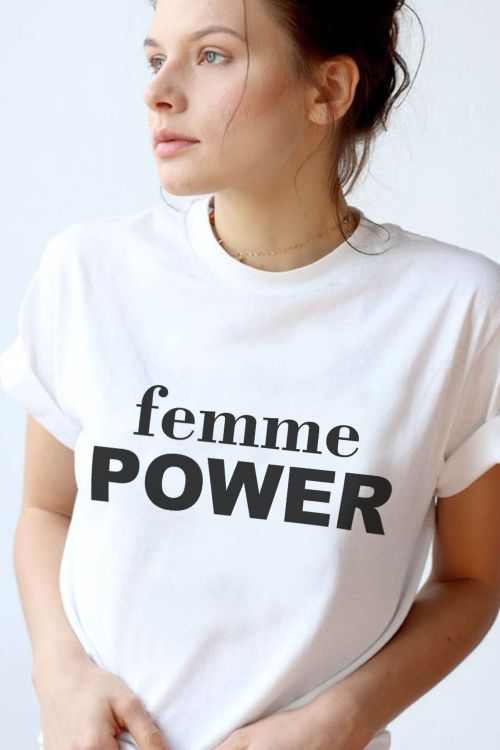 T-shirt Femme Power