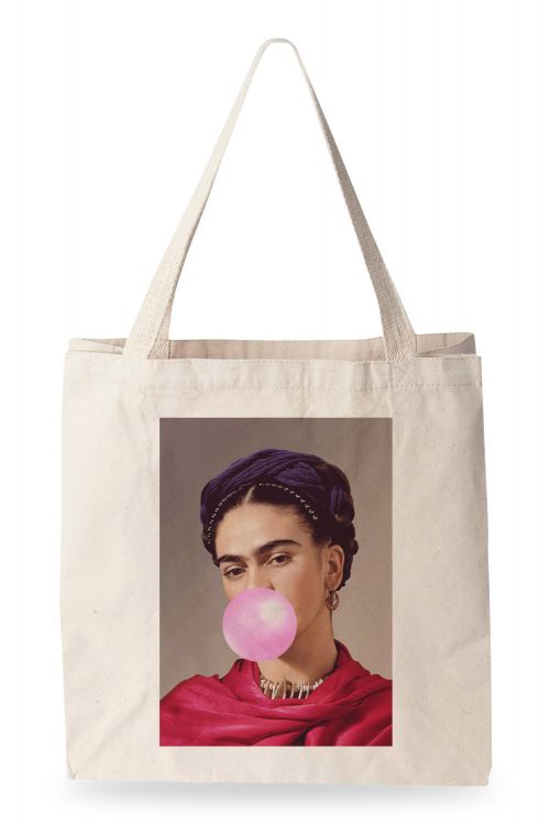 Torba Bawełniana Frida Bubble Gum