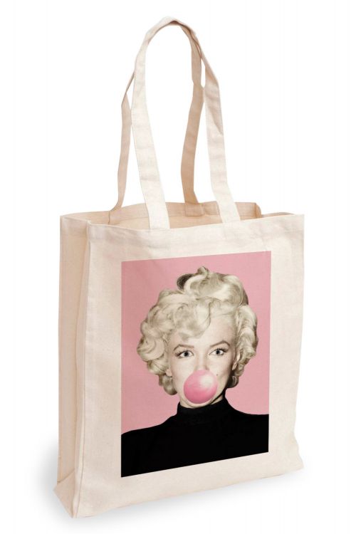 Torba Bawełniana Marilyn Bubble Gum