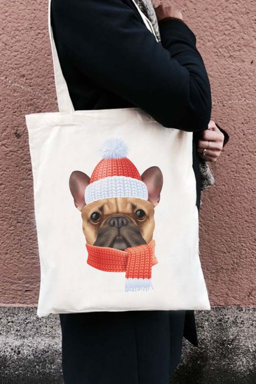 Torba eko Christmas Dog