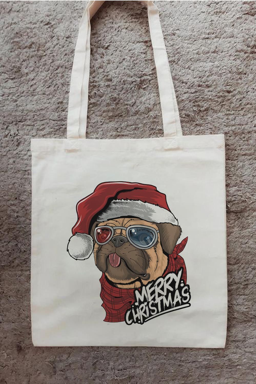 Torba eko Dog Santa