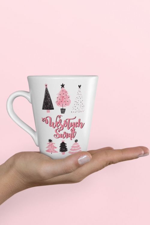 Kubek Latte Regular Pastel Święta