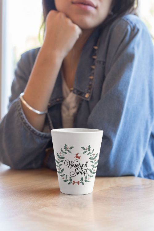 Kubek Latte Regular Wiązanka Świąteczna
