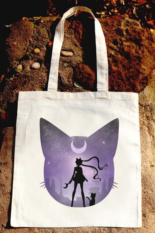 Torba eko Cat Moon Magic