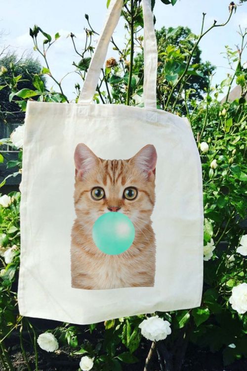 Torba eko Bubble Gum Cat