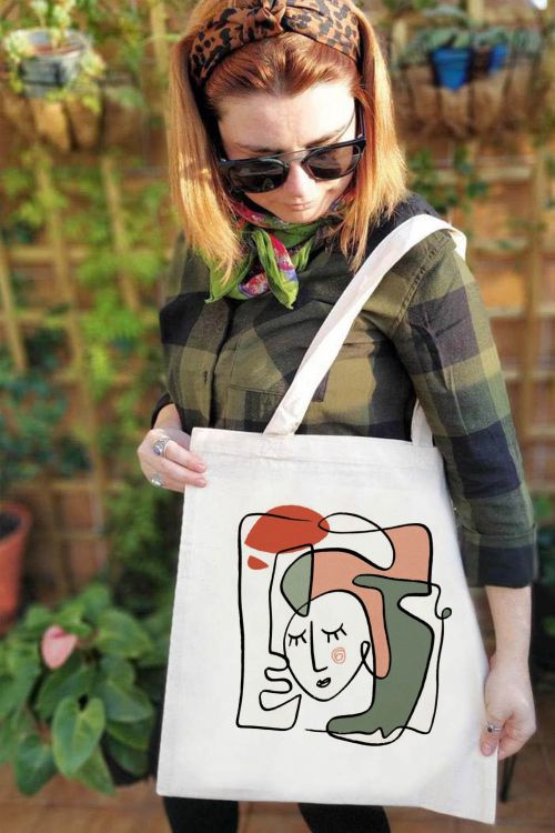 Torba eko Face Art Portrait