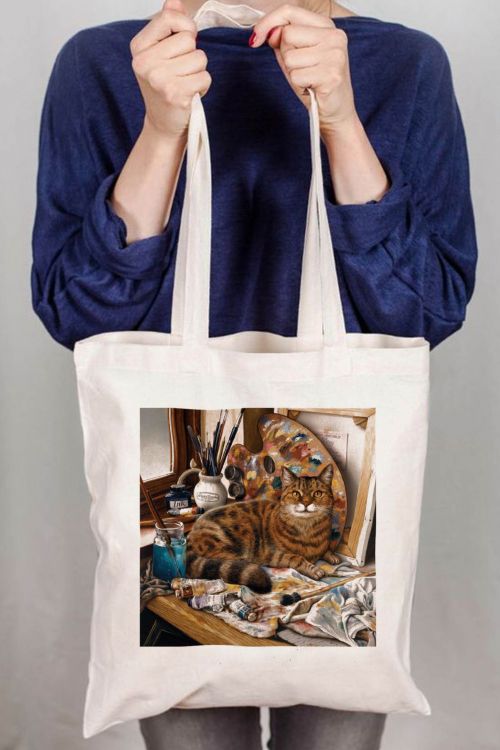 Torba eko Painter Cat