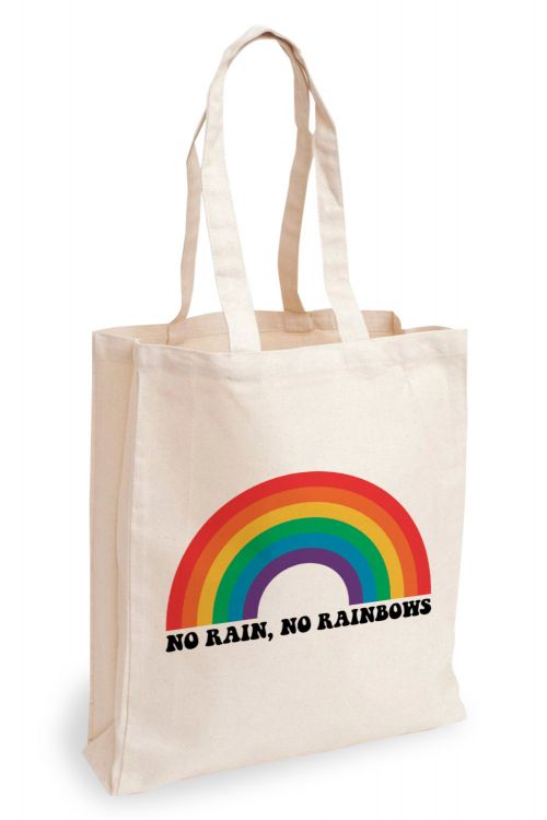 Torba Bawełniana No Rain No Rainbows