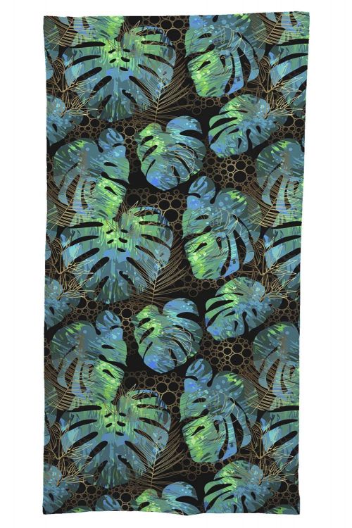 Ręcznik Monstera Zielona Fluo