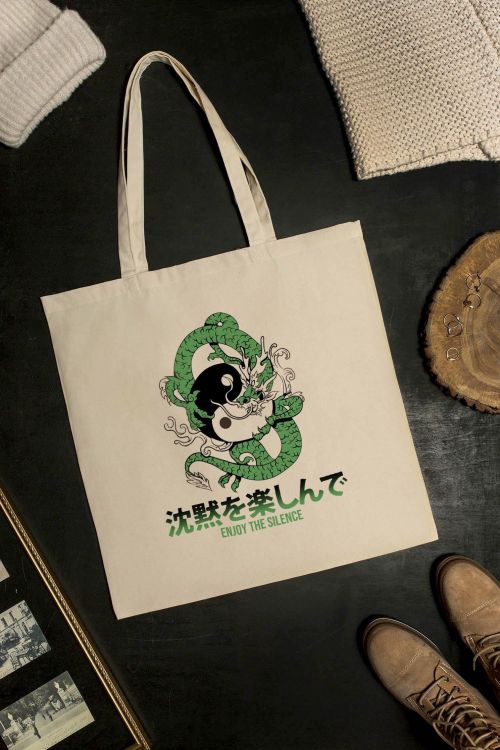 Torba Bawełniana XXL Silence Dragons