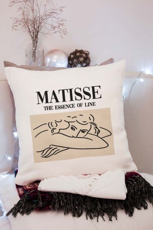 Poduszka bawełniana Canvas Matisse The Essence of Line