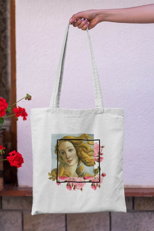 Torba Eko Wenus Pink Flowers