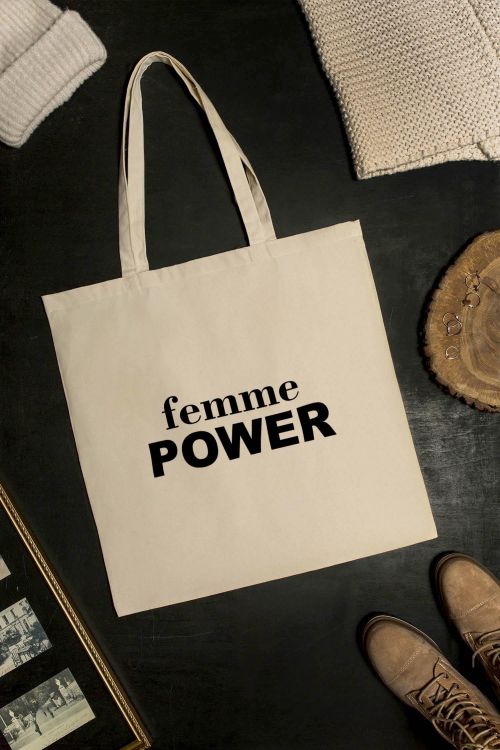 Torba Bawełniana XXL Femme Power