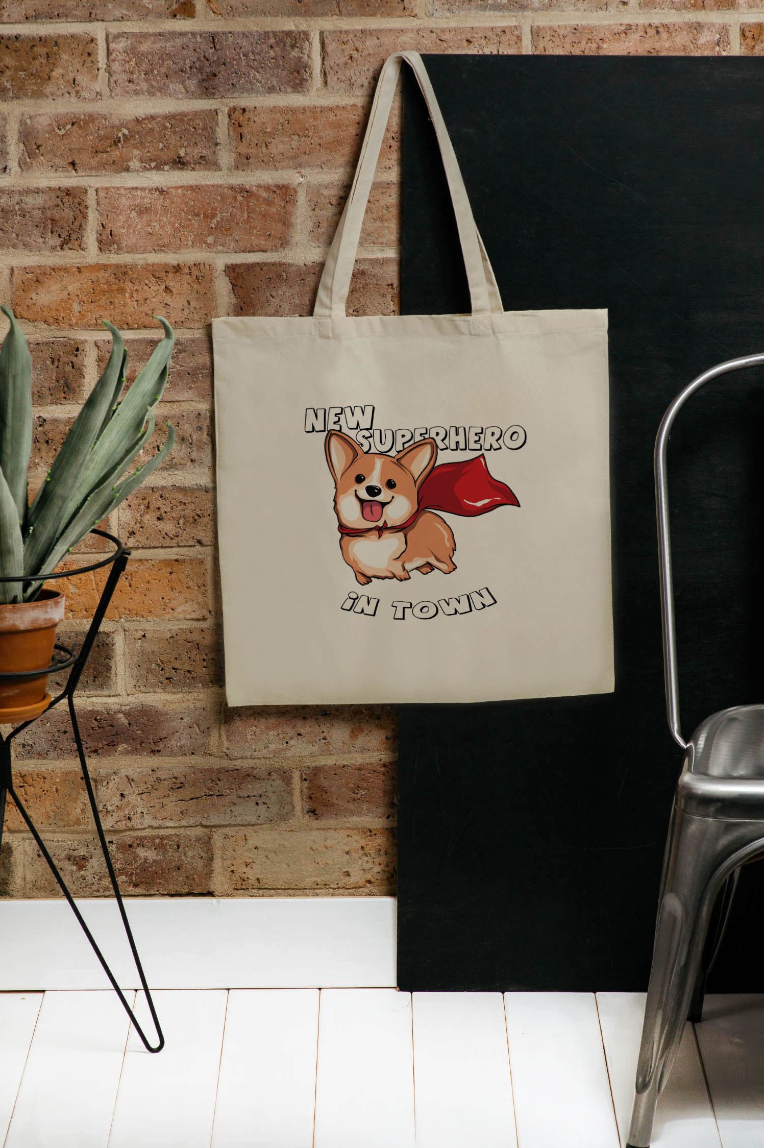 Torba Bawełniana XXL New Superhero in town