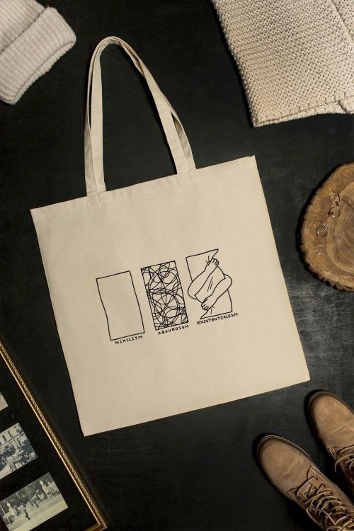 Torba Bawełniana XXL Nihilism