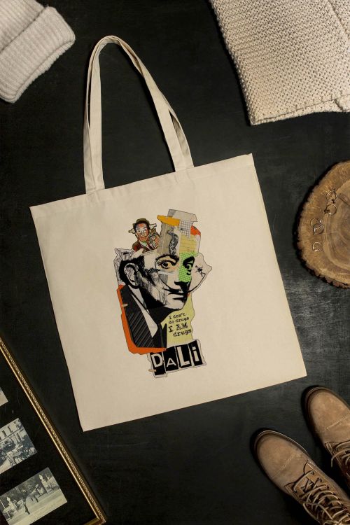 Torba Bawełniana XXL Dali Mind