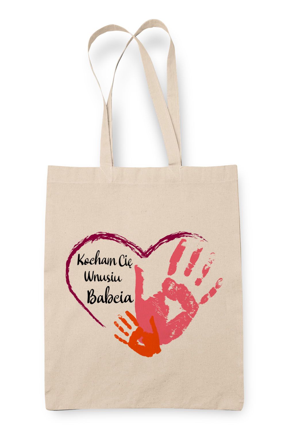 Torba Eko Kocham Cię Wnusiu-Babcia