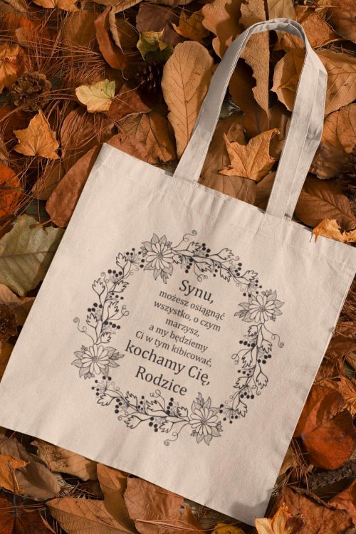 Torba Eko Synu Możesz Osiągnąć Wszystko