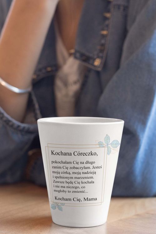 Kubek Latte Regular Kochana Córeczko